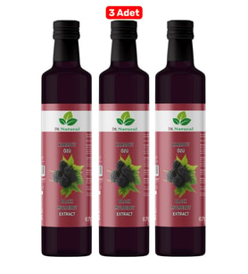 3 Adet Karadut Özü 670 Gr.