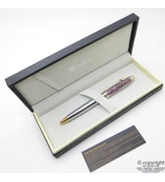 Scrikss Gold Krom Sanatsal Özel Çizimli Tükenmez Kalem  Benzersiz üründür. Yalnızca bir adet bulunmaktadır (Karışık)