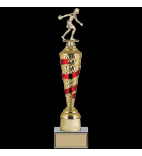 ODAK KUPA - Figürlü Kupalar - Bowling Kadın Figürlü Kupalar FG-028 B - 44 cm