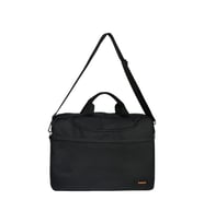 GALB Leather Notebook Cantalari Siyah Gunluk Kullanim 15,4 Inc Cok Amacli Laptop ve Evrak Cantasi