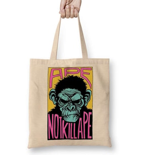 Ape Not Kill Ape Bez Çanta Uzun Saplı