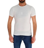 Erkek Sıfır Yaka Tişört T-750 BGL-ST01836 (Beyaz)