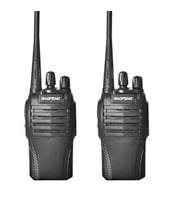 2 adet baofeng BF-999s telsiz seti siyah renk baofeng telsiz 2 adet set baofeng BF-999s el telsizi bf-888s bf-999s zt-v68 Telsiz Walkie Talkie + (KULAKLIK HEDİYELİ)