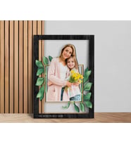 BK Gift Kişiye Özel Anneler Günü Fotoğraflı 3D Ahşap Tablo, Anneye Hediye, Anneler Günü Hediyesi-4