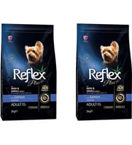 Reflex Plus Küçük Mini Irk Somonlu Yetişkin Köpek Maması 3 Kg 2 Adet