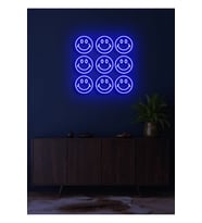 Gülücük Figürlü Neon Tabela
