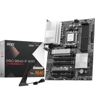 MSI PRO B840-P WIFI7 DDR5 HDMI USBC PCIE 4.0 AM5 ATX