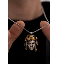 Medusa - Erkek Kolye - Kadın Kolye - Medusa Model Kolye 52132566674751