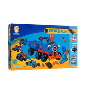 Build play 130+parça 6 model yapılabilen esnek oyu