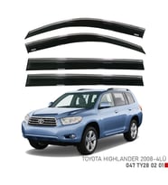 Toyota Highlander Kromlu Cam Rüzgarlığı Niken 2008-2014 Arası