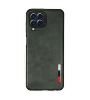 Samsung Galaxy M33 Kılıf Loop Deri Silikon - Yeşil