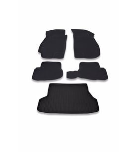 Hyundai Accent Admire 2001-2006 Paspas Ve Bagaj Havuzu Seti (Siyah)