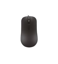Kablolu USB Optik Mouse Ergonomik Tasarım Ofis Ve Masaüstü Uyumlu (Siyah)