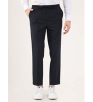 Lacivert Erkek Regular Fit Düz Klasik Pantolon
