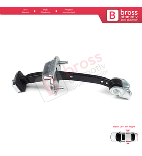 Citroen C4 MK1 Picasso MK1 2004-2011 9181H7 İçin Arka Sağ veya Sol Kapı Gergi Yayı