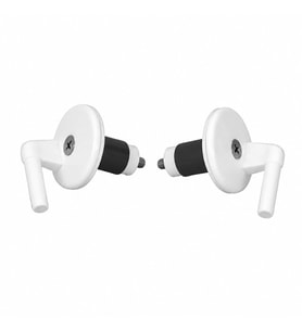 2PCS ÜSTTEN SIKMALI PLASTİK KLOZET KAPAK MENTEŞESİ VİDASI (5343)