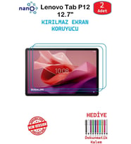 Lenovo Tab P12 12.7" İçin Nano Ekran Koruyucu 9h Esnek 2 ADET