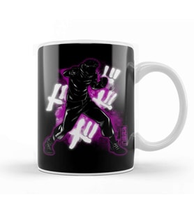 Cosmic Tiger Kupa Bardak Porselen