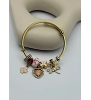 Çelik Gold Pandora Bileklik - 25-blk281