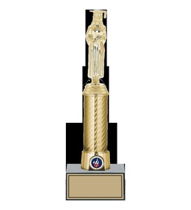 ODAK KUPA - Figürlü Kupalar - Mezuniyet Kadın Figürlü Kupalar FG-008 B - 32 cm