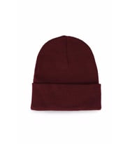 Bordo Basic Katlamalı Bere Borda Bere