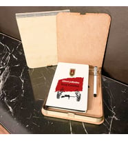 Uzman Jandarma Ahşap Kutulu Defter Kalem Set