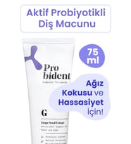 Probident Aktif Probiyotik Diş Macunu Üzüm Çekirdeği Özüt Ilaveli Diş Ve Diş Etleri Için Antioksidan
