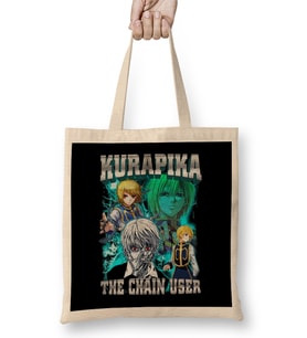 Kurapika The Chain User Bez Çanta Uzun Saplı