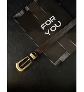 Gold Tokalı Kadın Kemer Pantolon ve Ceket Kemeri