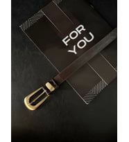 Gold Tokalı Kadın Kemer Pantolon ve Ceket Kemeri