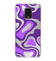 Xiaomi Redmi Note 9 Pro Uyumlu Kapak  Renkli Desen Tasarımlı Şeffaf Silikon Kılıf