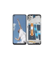Oppo A52 - A72 Ekran Dokunmatik Çıtalı SRV (Siyah)