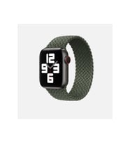 Apple Watch 42mm Uyumlu Kordon Hasır Örgü Esnek KRD-32 Small Kayış