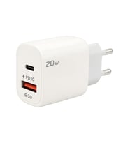 Lexroo Redline 20W USB A + Type C Girişli Şarj Adaptörü