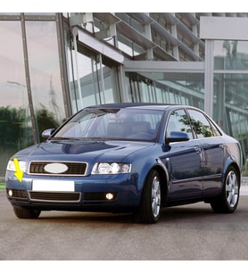 Audi A4 2001-2004 Ön Tampon Sağ Far Yıkama Kapağı Kapak 8E0955276D