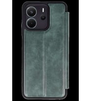 Redmi Note 14 4G Kılıf Flip Cover - Koyu Yeşil