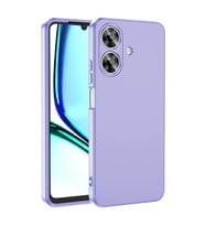 Realme Note 60 Kılıf İçi Kadife Lansman Kapak (Lila)