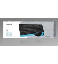 A4 Tech Fg1010 2.4G Mavi Q Fn-Mm Klv+Optik Mouse Set (Siyah)