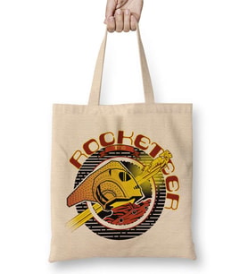 The Rocketeer Bez Çanta Uzun Saplı