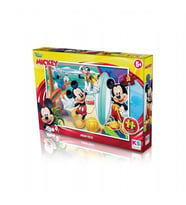 50 Parça Mickey Mouse Puzzle - Çocuklar İçin Eğitici Yapboz