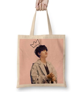Suga Aesthetic Bts Bez Çanta Uzun Saplı