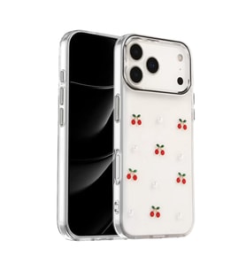 İphone 17 Fiyonk Desenli Kapak - Desen 9