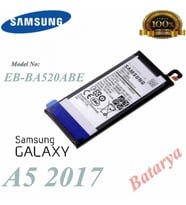 Samsung A5 2017 Batarya EB-BA520ABE Servis ürünü 3000mAh