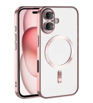 Newface Apple iPhone 17 Kross Magneticsafe Kapak - Rose