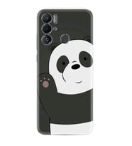 Tecno Pova Neo Kılıf Silikon Desen Özel Seri Hello Panda 1709