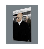 Miyrem Glasses Collection -A1^#  Yakışıklı Takım Elbiseli Atatürk Cam Tablo (Çok Renkli)