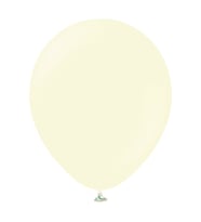 Macakaron Pale Sarı Latex Balon 6 Adet