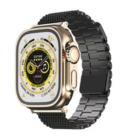 Apple Watch 42mm Ascend Metal Kordon (SAAT DEĞİLDİR) - Siyah
