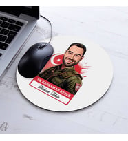 Kişiye Özel Hediye Karikatürlü En Kahraman Asker Mousepad