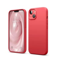 iPhone 14 Kılıf First Silikon - Kırmızı